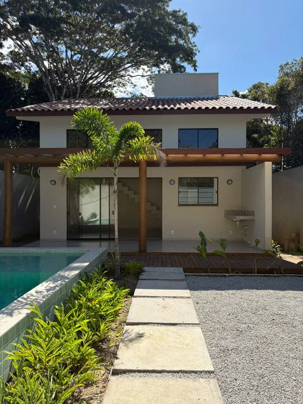 Casa 2 quartos nova no Villas 